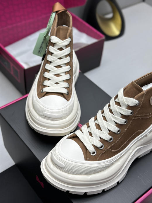 春季特惠💰450 新款厚底高帮 # SMILEREPUBLIC 厚底帆布鞋系列 商品图4