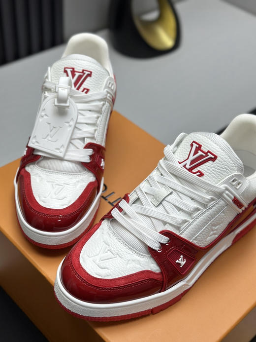 春季特惠💰650 LV 公司级 # 驴牌 Trainer 低帮休闲板鞋 商品图4