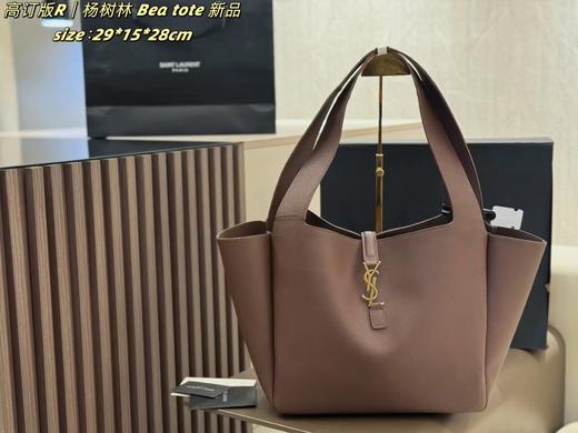 F030452新品柔软粒面简约日常通勤实用百搭时髦大购物袋托特包 商品图0