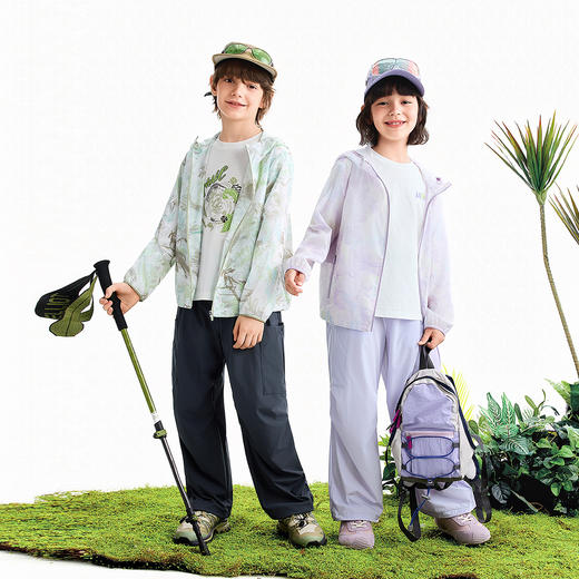 【实体店同款】男女童梭织外套夏季新款安奈儿童装AM625050 商品图3