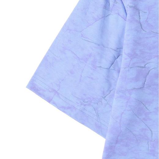 T4277SDSA夏季新款男士痞帅设计师晕染小众圆领短袖T恤休闲简约上衣 商品图4