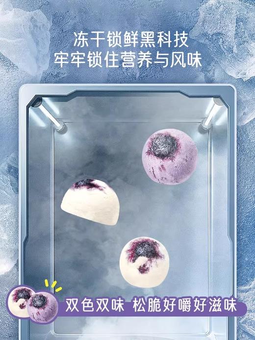 爷爷的农场 整颗蓝莓 零蔗糖溶豆零食鲜果冻干益生菌酸奶脆 商品图4