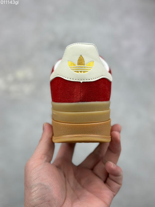 春季特惠💰340 马年限定 # Adidas Gazelle Bold W 阿迪达斯板鞋三层底的独特设计尽享个性 休闲运动鞋 商品图7