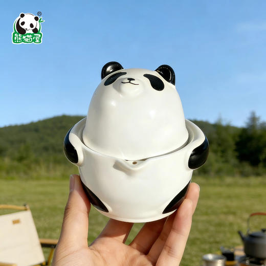 熊猫屋PANDAHOUSE 来喝茶快客杯 送纸袋 商品图0
