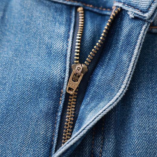 「高货wl」全新升级【铂金会员275/天猫369/差价94】(01724)洛诗琳气质小马刺绣牛仔长裤2026春季百搭高腰显瘦微喇裤 商品图3