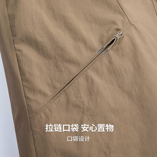 【易打理】圣得西翻领休闲夹克外套男款2026新款春季简约工装上衣 商品图9