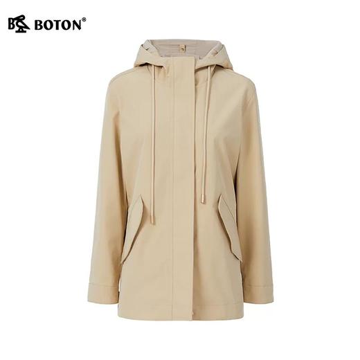 波顿女士三季连帽外套｜宽松版型，简约有型日常好搭LJ028126 商品图6