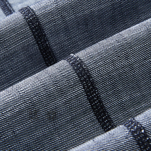 【穿搭万金油，塑形美腿】【天然垂坠感，久坐不闷汗】春季新款SAKURA樱花棉麻牛仔弯刀裤宽松天丝棉弯刀软牛仔裤 商品图8