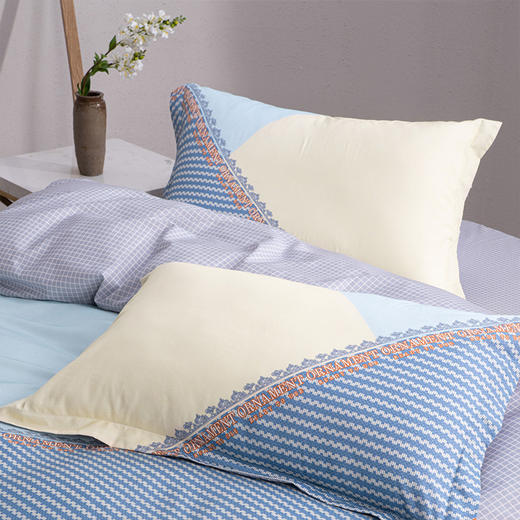 水星家纺丨全棉印花四件套 集色时光 商品图3