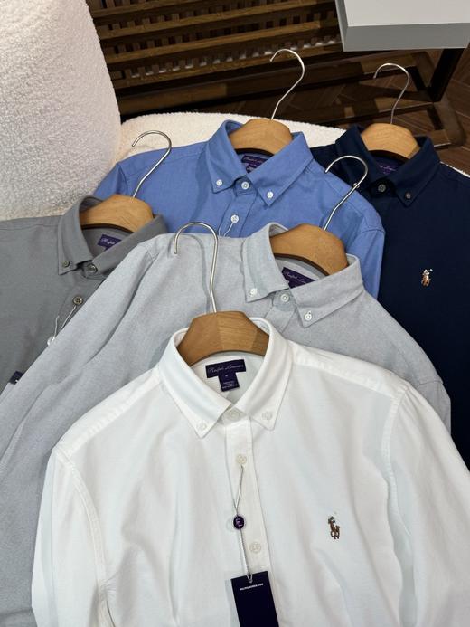 RL小马刺绣秋季经典版棉牛津布百搭春秋男士衬衫 商品图1