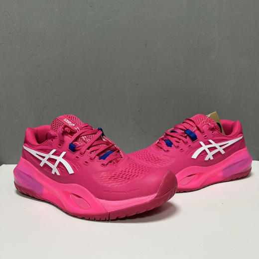 春季特惠💰360 Asics GEL-RESOLUTION X 舒适时尚潮流简约 减震 低帮 网球鞋 女款 商品图3