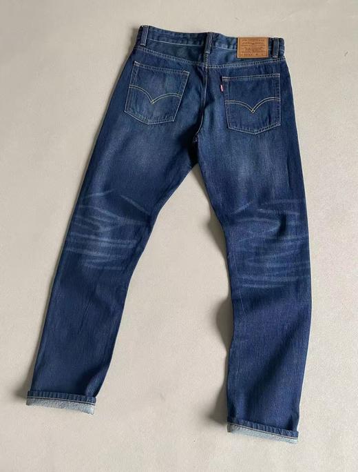 【cr1】男子基础款蓝色水洗牛仔长裤！！ 商品图2