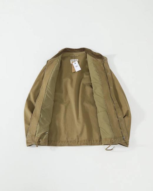 F030444三色齐发灯芯绒领拉链复古舒适工装甲板服外套夹克 商品图4