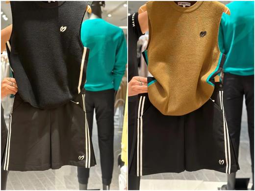 兔耳朵🐰家新款女士撞色织带裙裤来了！纯原改洗水标版本发货❗️有点微裙裤的造型，极具复古腔调，轻松焕亮穿搭层次！裙裤的设定运动风十足，以裤子+半裙的设定整个设计非常人性化，颜值也是绝美! 商品图1