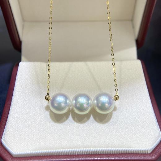 9.5-10mm平衡木akoya项链 商品图1