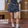 录士LUSHISI风日运动短裙A字抽绳拼接防走光羽毛球裙内置打底裙子 商品缩略图0