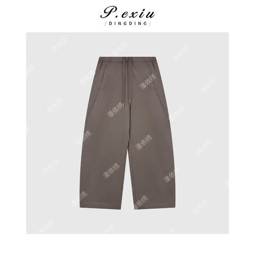 03-2潘依绣丁丁宠粉氛围感100-棉-香蕉裤休闲裤Q1738 商品图0