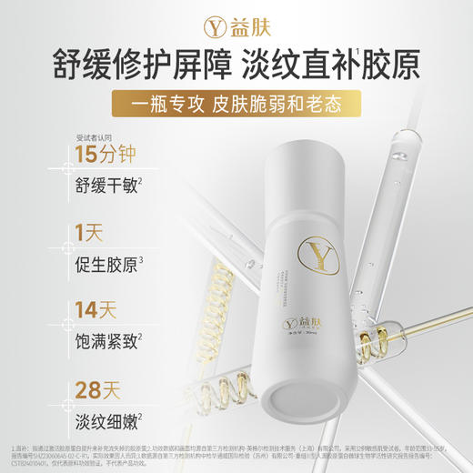 【春日美肌福利价】益肤微球胶原精华液30ml 保湿舒缓修护抗皱紧致温和无刺激、敏感肌适用 商品图1