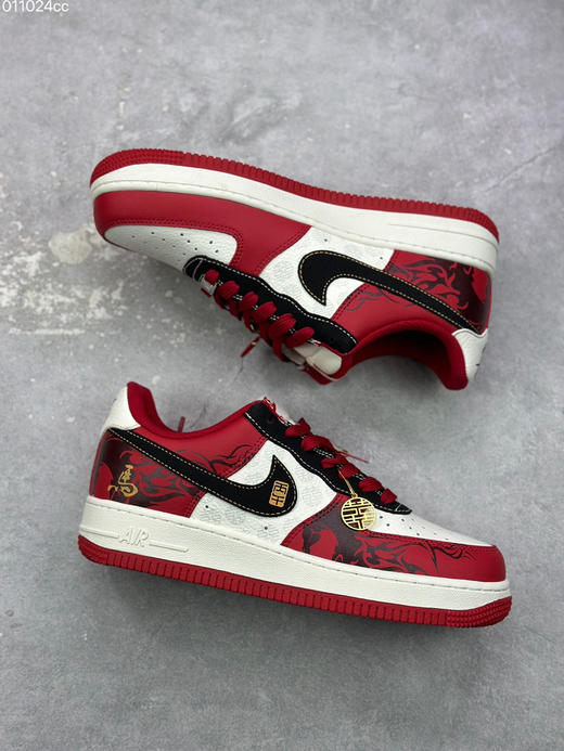 春季特惠💰430 高端定制 # Nk Air Force 1 '07 Low “马年限定” 空军一号板鞋 商品图4
