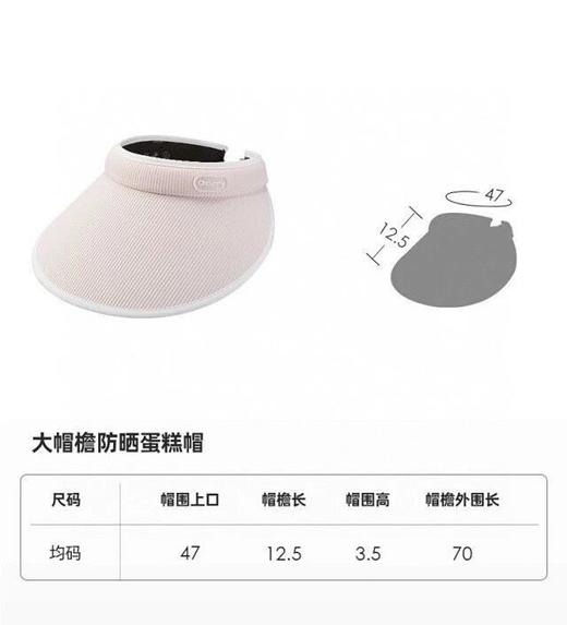 二店y 品牌尾货，捡大漏 OhSunny 防晒草帽 双层摭阳 商品图3