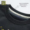 拉比童衣j6-1趣野假两件圆领衣深灰LZAC100405 商品缩略图3