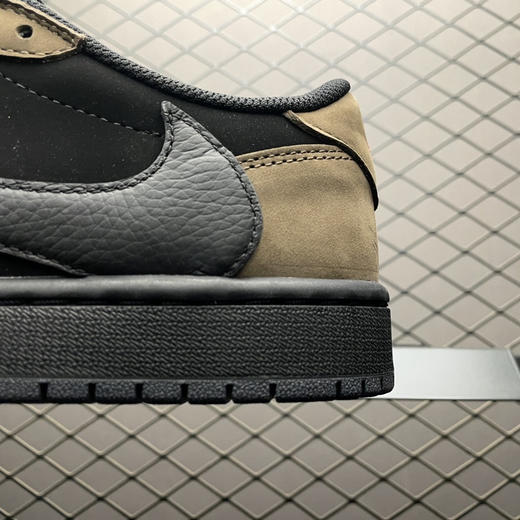 春季特惠💰430 公司级 # Travis Scott x Air Jordan 1 AJ1乔1低帮倒钩 商品图3