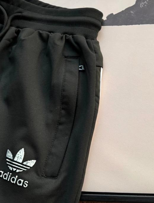 F0304119秋冬季运动休闲三叶草系列情侣款外套裤子套装两件套 商品图12