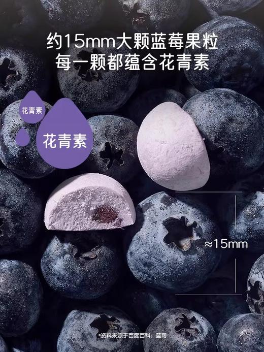 爷爷的农场 整颗蓝莓 零蔗糖溶豆零食鲜果冻干益生菌酸奶脆 商品图2