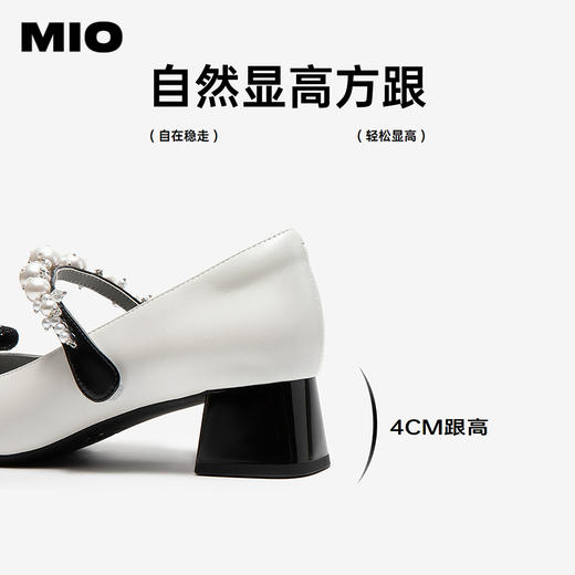MIO米奥 玛丽珍鞋 M261450738 商品图4