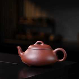 上新！「汉棠石瓢」 220cc  黄龙山清水泥  作者夏小进  宜兴紫砂