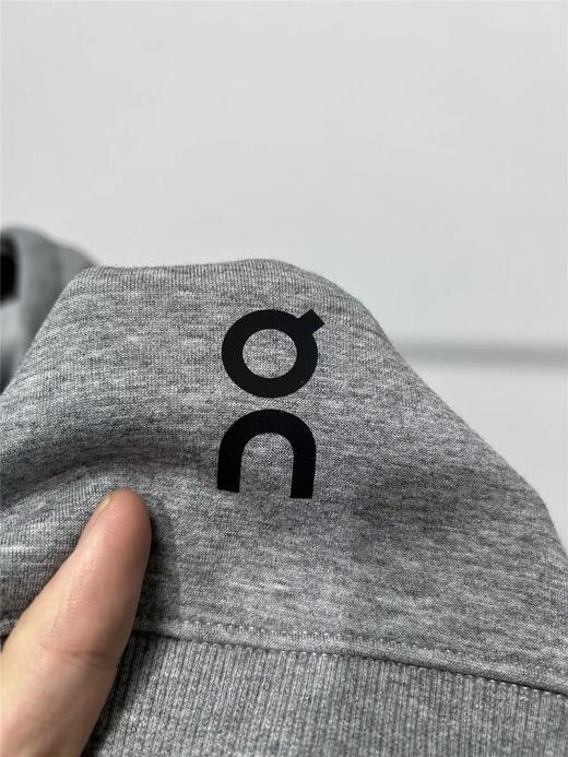 F0304123加绒款新型奥粒绒速干弹力面料胸前大标日常百搭连帽卫衣 商品图9