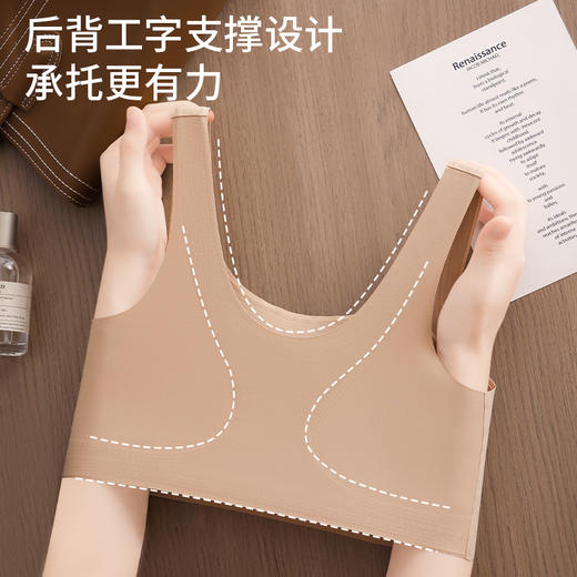 【超隐形超薄！宽/细可选 果冻条隐形粉底液内衣2.0】轻薄立体杯 塑形聚拢提拉无痕 宽肩带/细肩带可选 商品图5