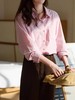  爆款3-7天发货！：isabelle marran高智感烟粉色气质衬衫JS3692897 商品缩略图1