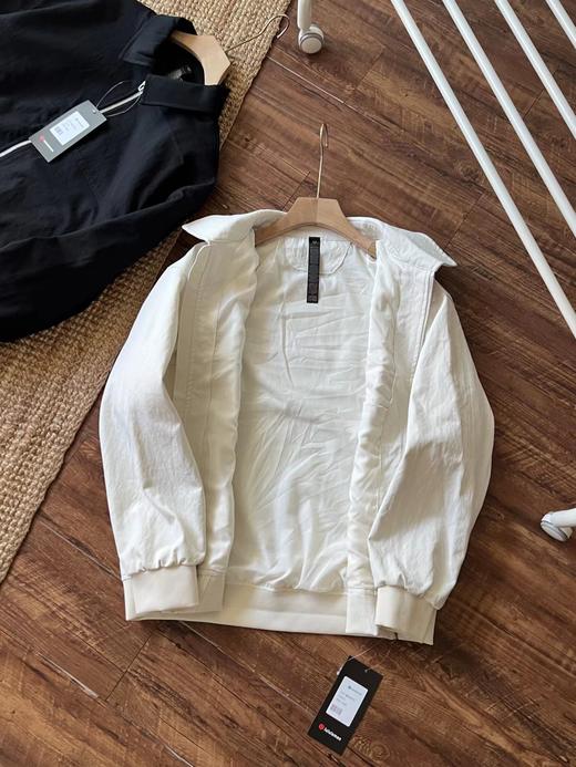 F030431男士棉混纺斜纹时尚舒适百搭通勤拉链夹克翻领外套 商品图4