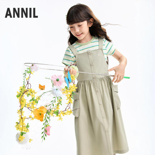 女童连衣裙夏季新款安奈儿童装EG623540 商品图2