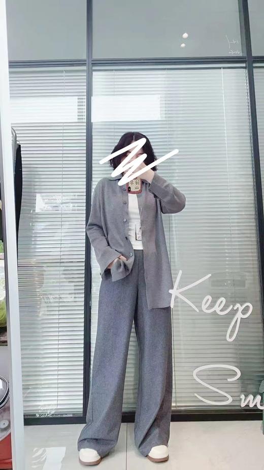 高货！无补！羊毛羊绒阔腿裤  26Y03015- 商品图1