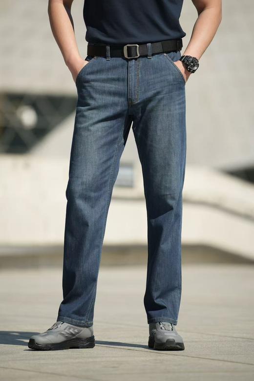 龙牙隐之冰岩cordura战术通勤直筒牛仔裤加强版 商品图4