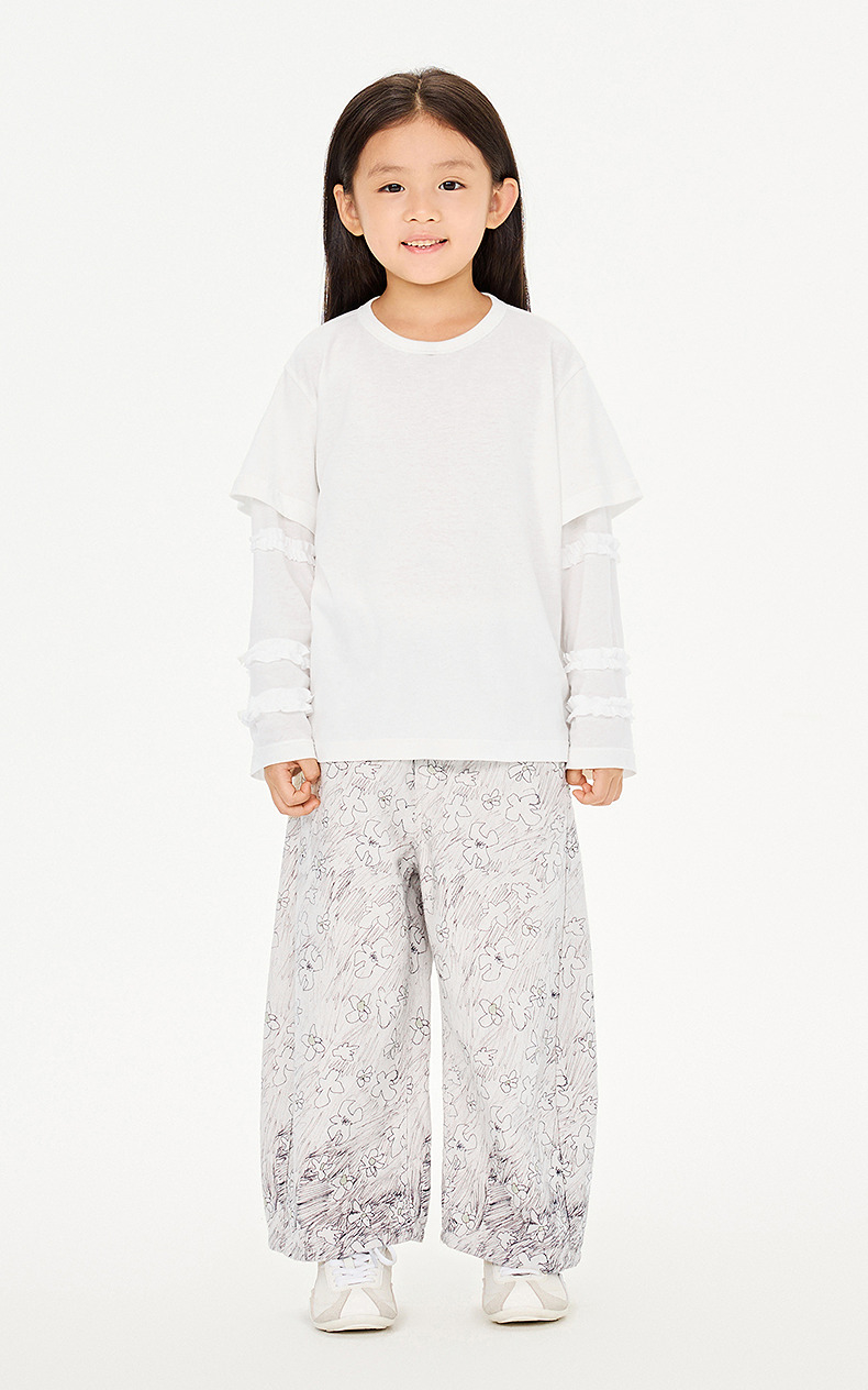 jnby   26年春款   长袖T恤  1Q3113040