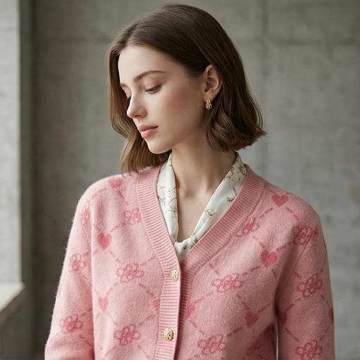 PALUOPO/PLV领女开衫ET23092R-A/约重410g帕罗 商品图1