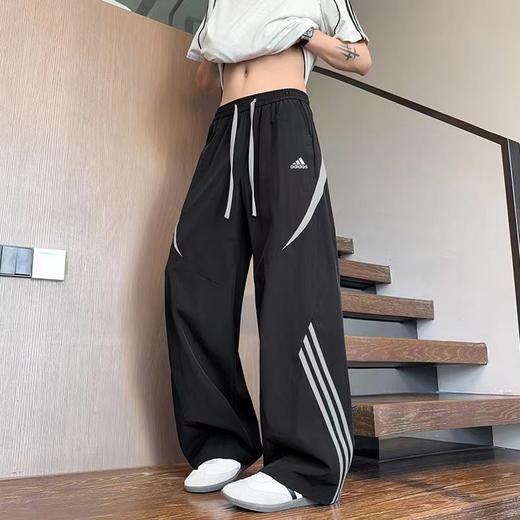 F030443新款高品质春舒适有型男女同款拼接潮流休闲裤长裤 商品图0