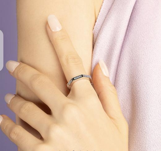 【不退不换，介意勿拍】APM Monaco 戒指  A24180TPB 商品图2