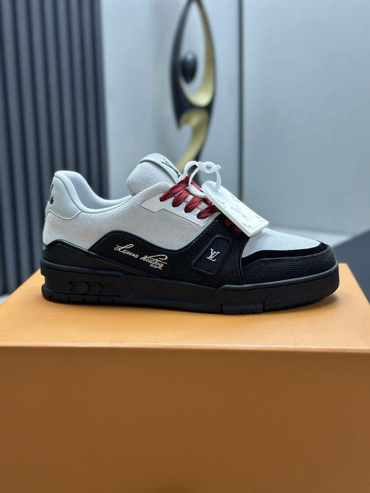 春季特惠💰650 LV 公司级 # 驴牌 Trainer 低帮休闲板鞋 商品图8