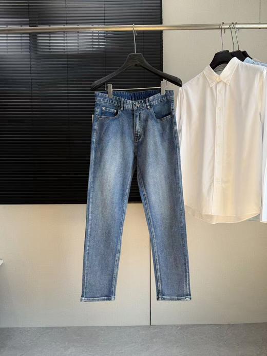 【9hd1】26SS春夏新款男士舒适水洗牛仔长裤！！ 商品图2