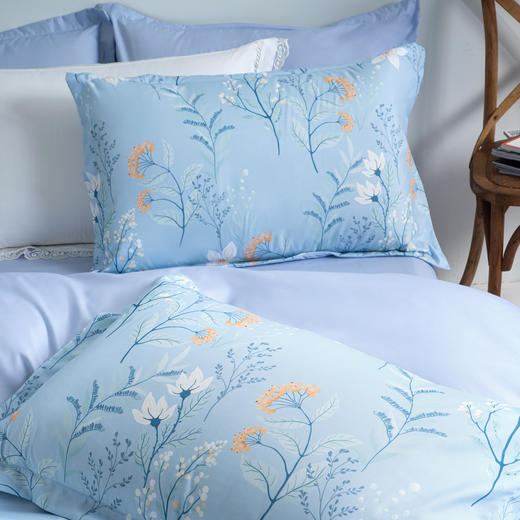 水星家纺磨毛印花四件套（抗菌）甜醉花香 商品图3