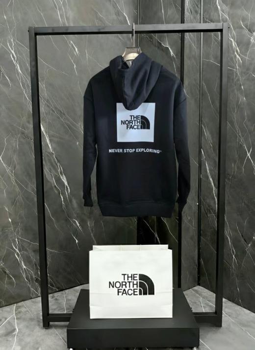 F030497春款后背徽标印花两色连帽卫衣百搭休闲男女同款 商品图12