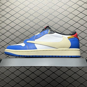 春季特惠💰430 公司级 # Travis Scott x Air Jordan 1 AJ1乔1低帮倒钩