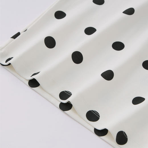 HERLIAN 2026年春夏新品波点印花百搭挂脖修身女士针织吊带 商品图3