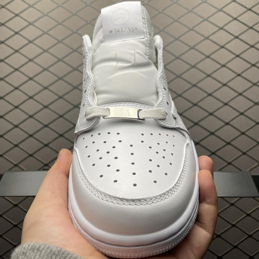 春季特惠💰430 公司级 # Travis Scott x Air Jordan 1 AJ1乔1低帮倒钩 商品图8