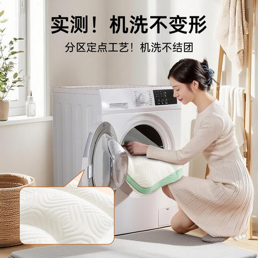 老爸评测儿童吸汗分区枕头护脊枕透气可裸睡可机洗抑菌凉爽 商品图5