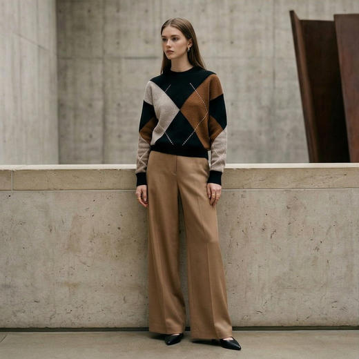 PALUOPO/PL圆领女衫ET23205R/约重280g帕罗 商品图1